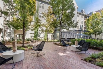 Numerous courtyards, terraces and social areas